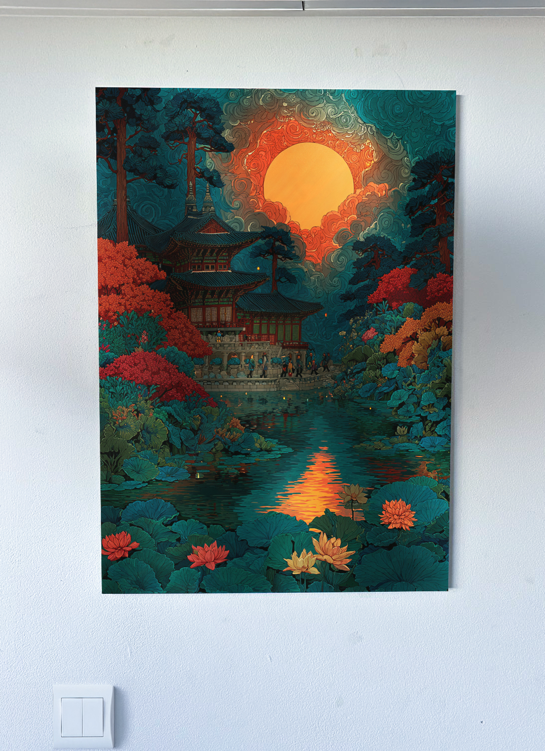 FixArt™ – Tableau métallique avec fixations magnétiques inclues 30 × 42 cm – Image 2