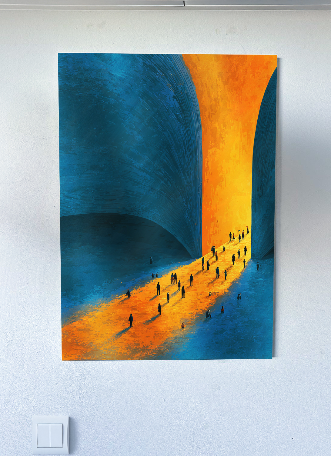 FixArt™ – Tableau métallique avec fixations magnétiques inclues 30 × 42 cm – Image 2