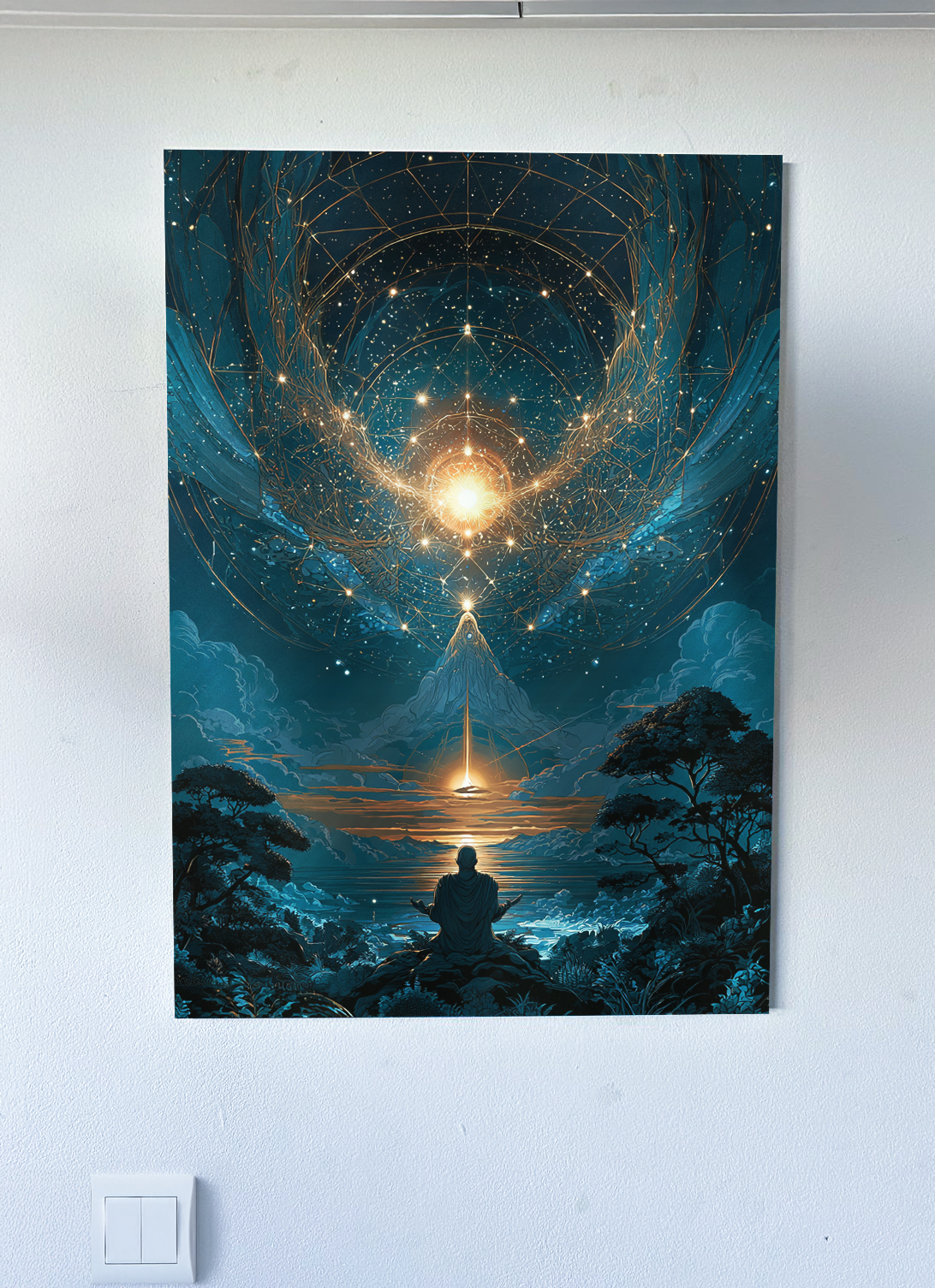 FixArt™ – Tableau métallique avec fixations magnétiques inclues 30 × 42 cm – Image 2