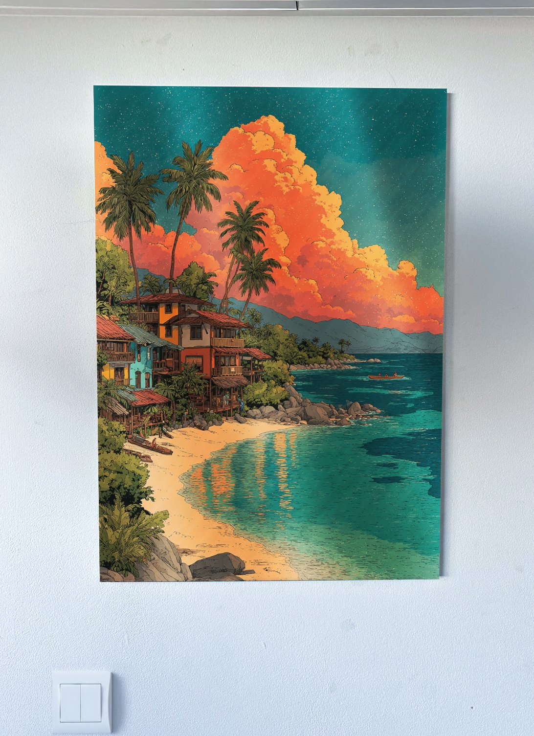 FixArt™ – Tableau métallique avec fixations magnétiques inclues 30 × 42 cm – Image 2