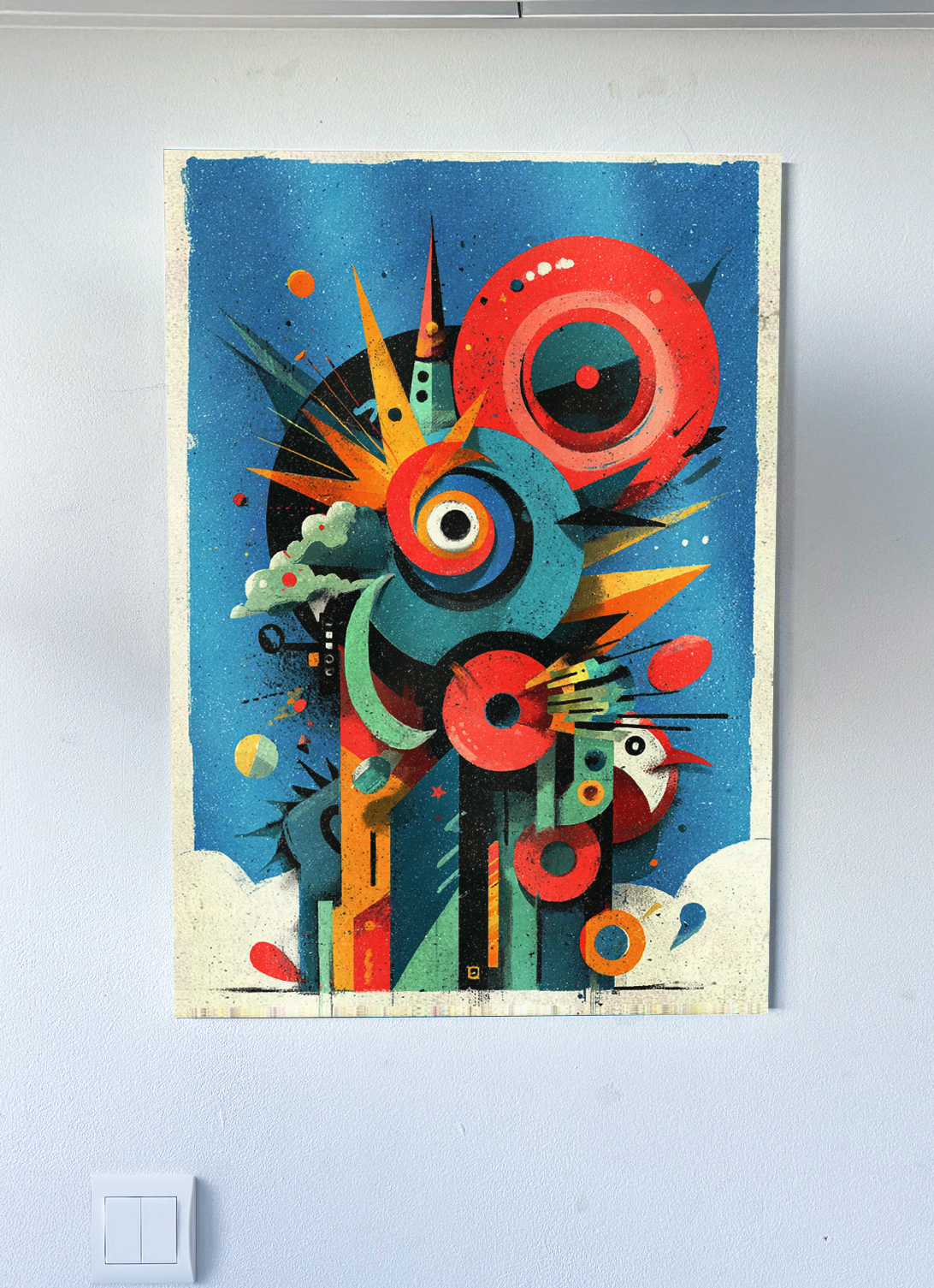 FixArt™ – Tableau métallique avec fixations magnétiques inclues 30 × 42 cm – Image 2