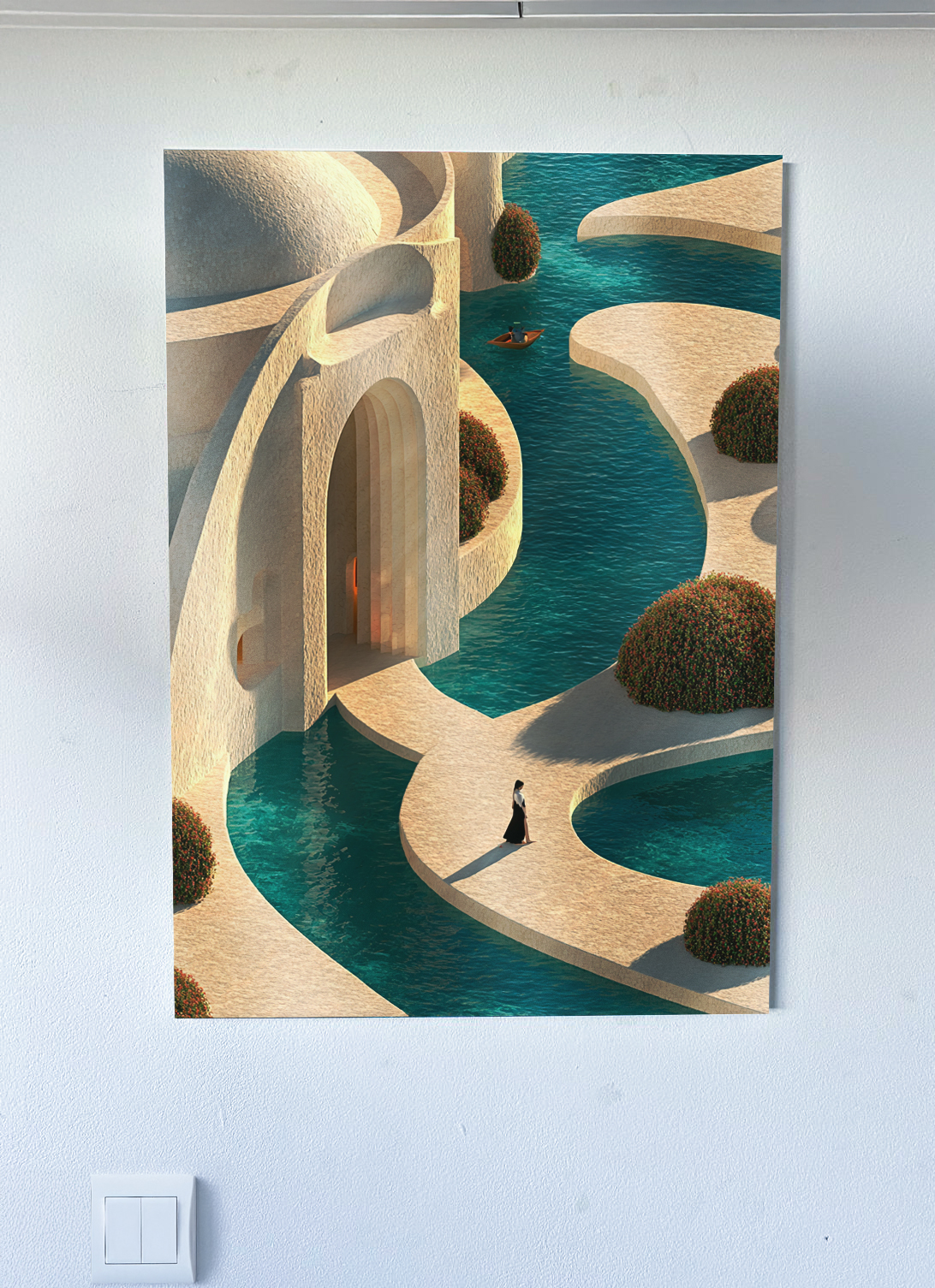 FixArt™ – Tableau métallique avec fixations magnétiques inclues 30 × 42 cm – Image 2