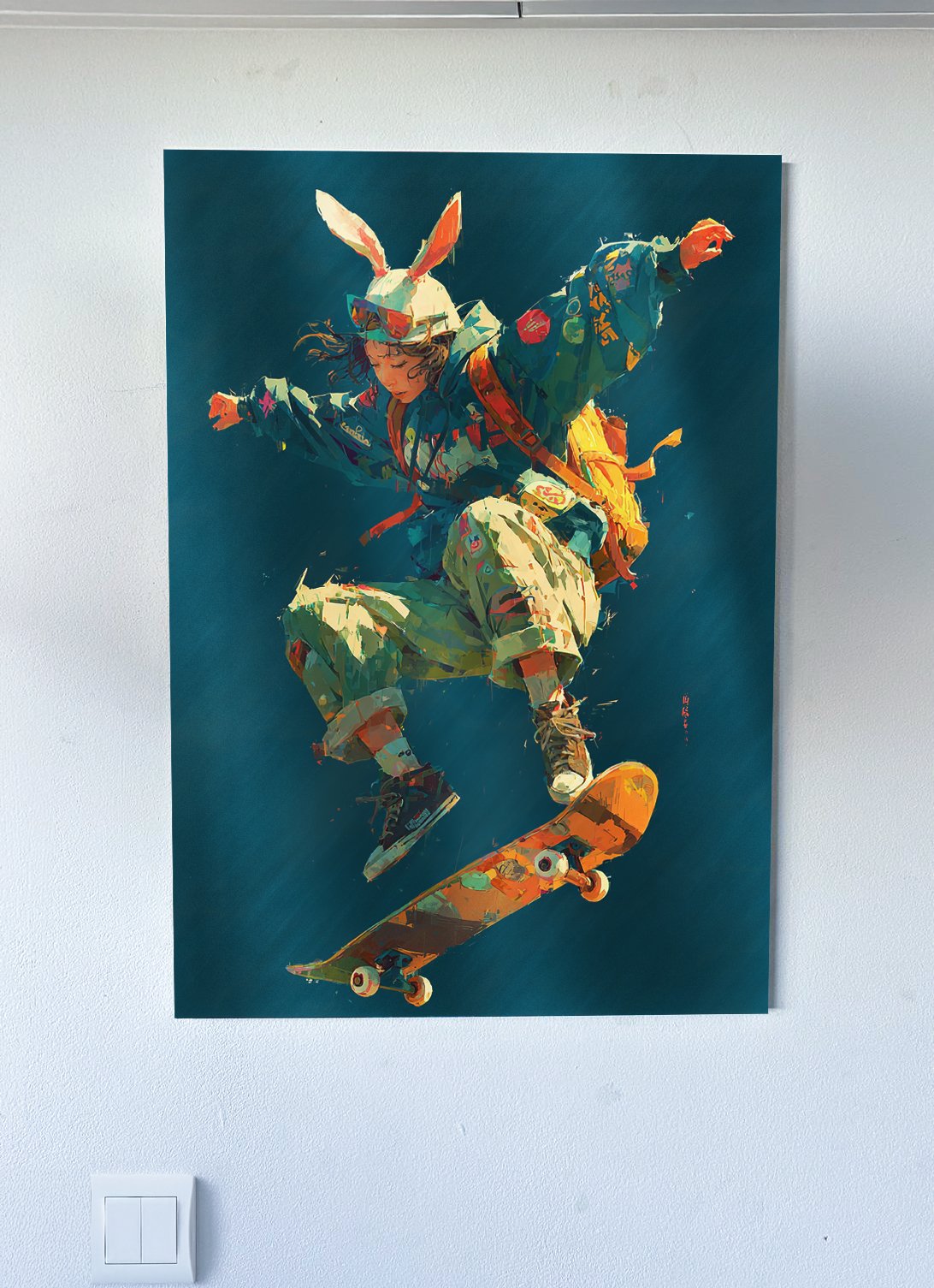 FixArt™ – Tableau métallique avec fixations magnétiques inclues 30 × 42 cm – Image 2