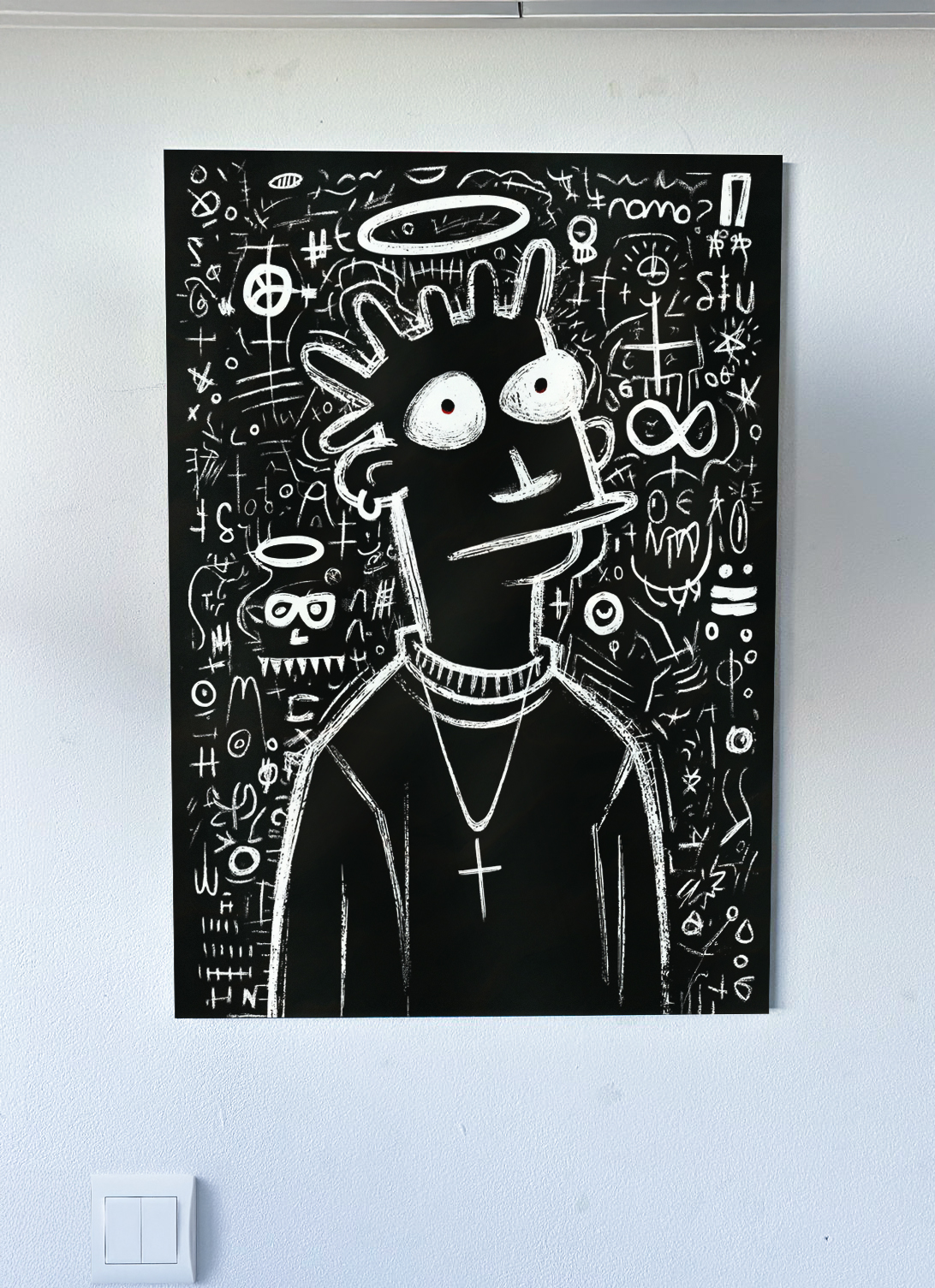 FixArt™ – Tableau métallique avec fixations magnétiques inclues 30 × 42 cm – Image 2