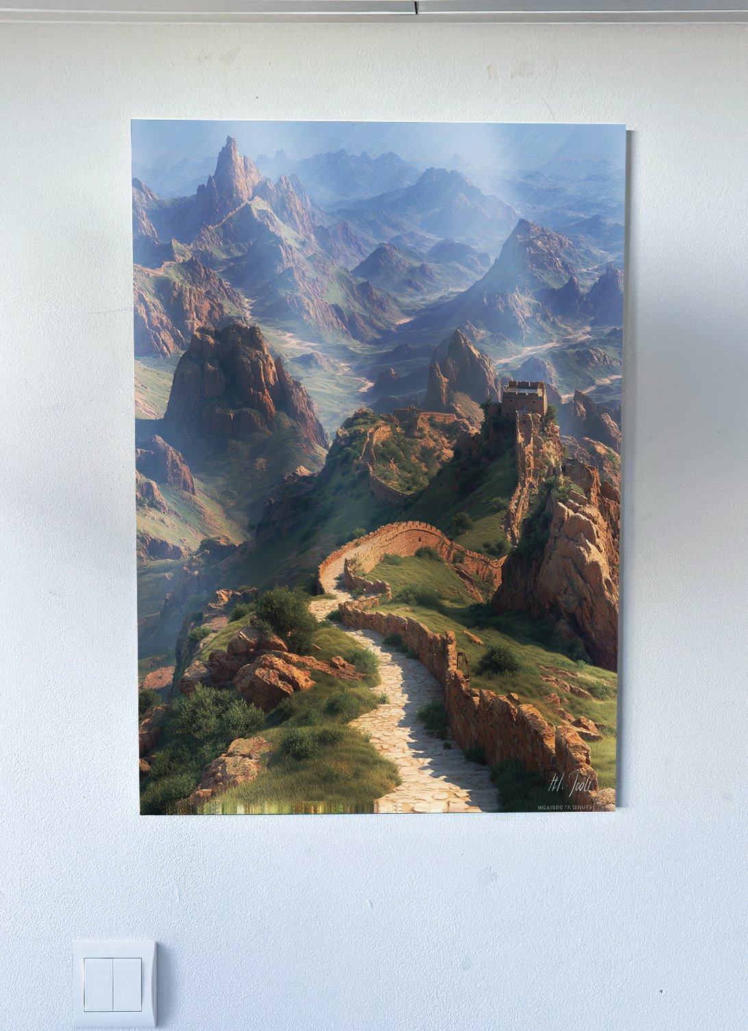 FixArt™ – Tableau métallique avec fixations magnétiques inclues 30 × 42 cm – Image 2