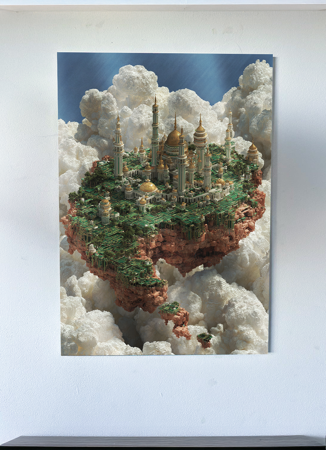 FixArt™ – Tableau métallique personnalisé Premium 30 × 42 cm – Image 2