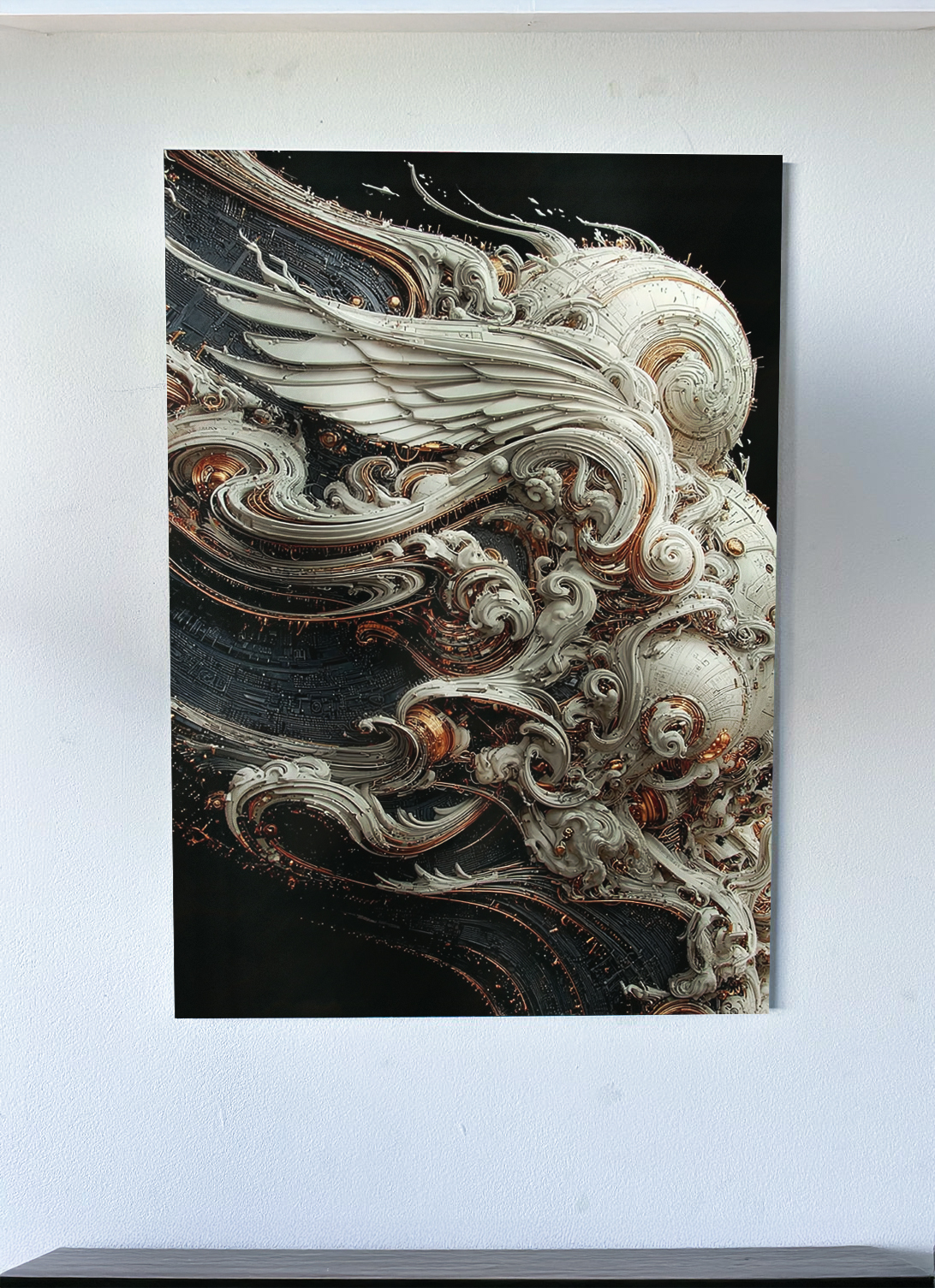 FixArt™ – Tableau métallique personnalisé Premium 30 × 42 cm – Image 2