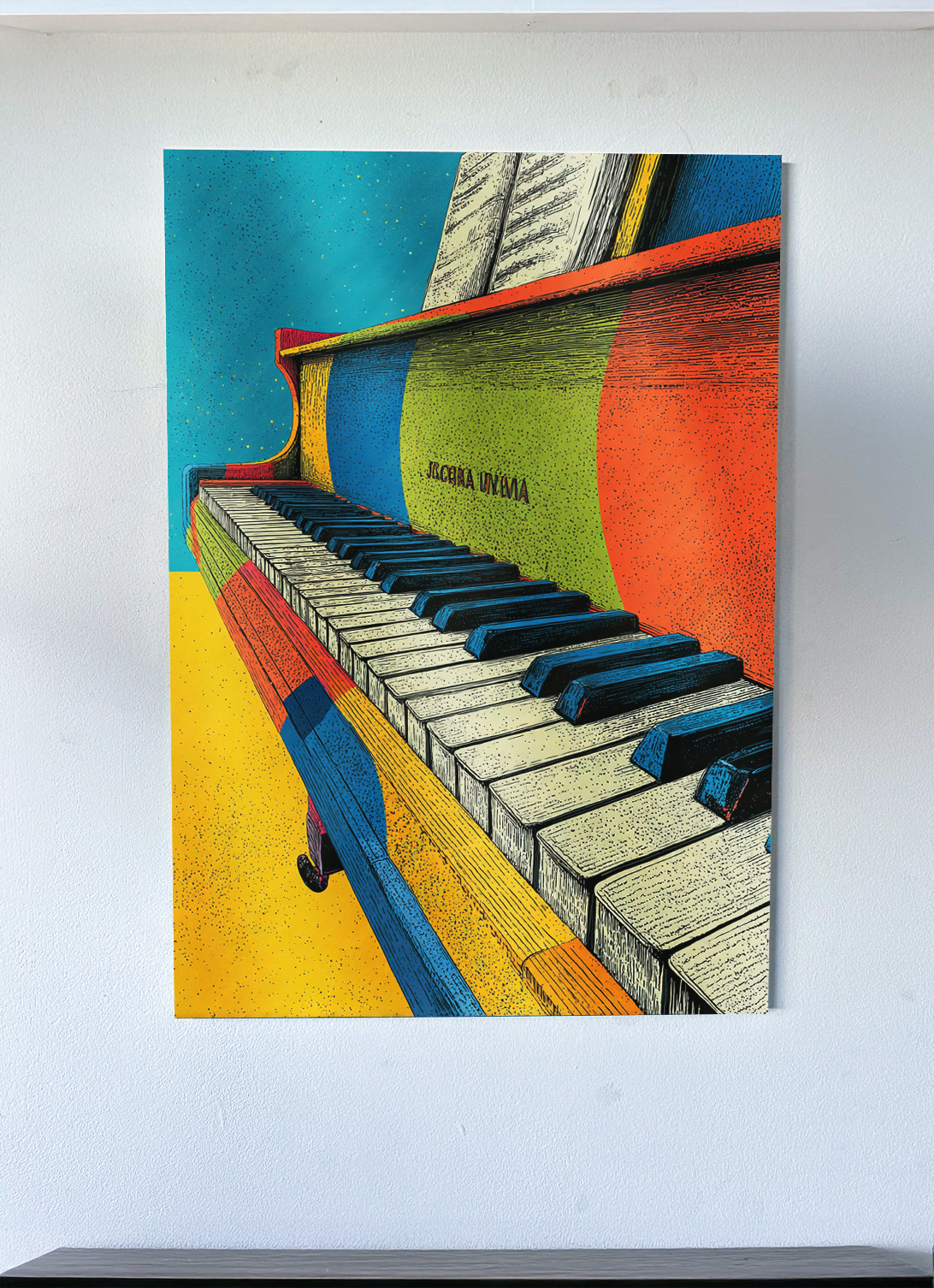 FixArt™ – Tableau métallique avec fixations magnétiques inclues 30 × 42 cm – Image 2