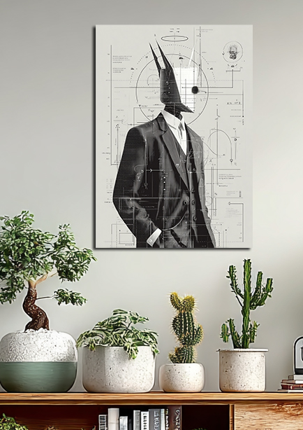 FixArt™ – Tableau métallique avec fixations magnétiques inclues 30 × 42 cm – Image 2