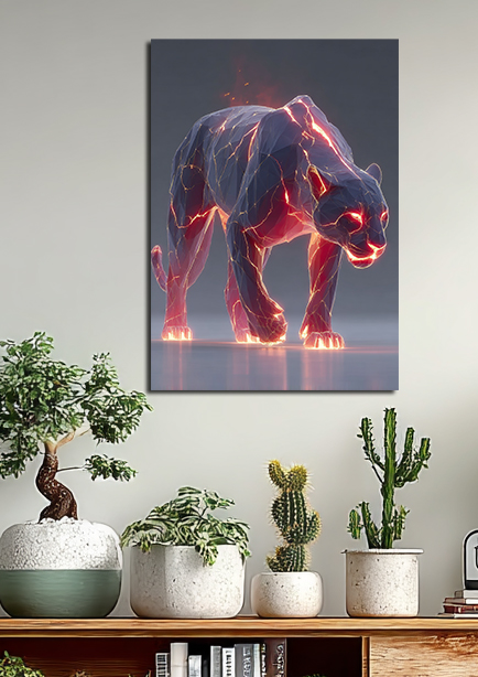 FixArt™ – Tableau métallique avec fixations magnétiques inclues 30 × 42 cm – Image 2