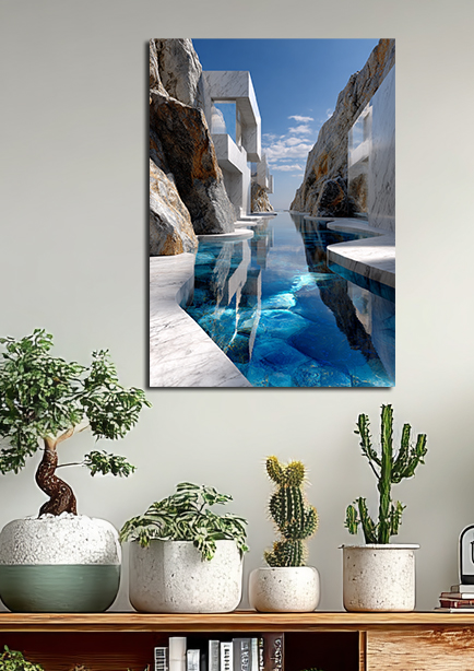 FixArt™ – Tableau métallique avec fixations magnétiques inclues 30 × 42 cm – Image 2