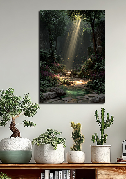 FixArt™ – Tableau métallique avec fixations magnétiques inclues 30 × 42 cm – Image 2