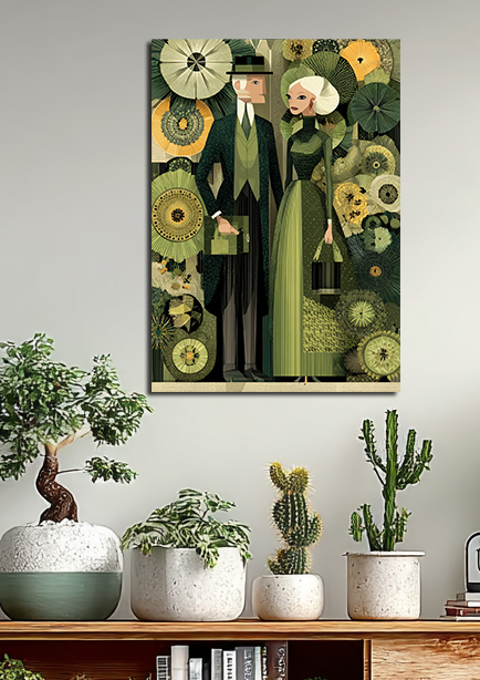FixArt™ – Tableau métallique avec fixations magnétiques inclues 30 × 42 cm – Image 2