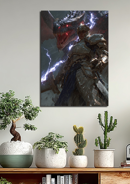 FixArt™ – Tableau métallique avec fixations magnétiques inclues 30 × 42 cm – Image 2