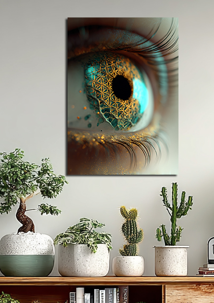 FixArt™ – Tableau métallique avec fixations magnétiques inclues 30 × 42 cm – Image 2
