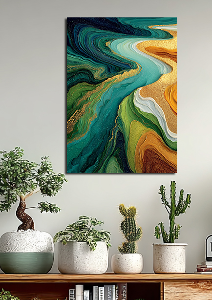 FixArt™ – Tableau métallique avec fixations magnétiques inclues 30 × 42 cm – Image 2