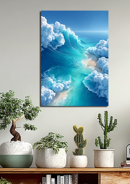 FixArt™ – Tableau métallique avec fixations magnétiques inclues 30 × 42 cm – Image 2