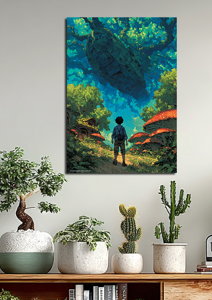 FixArt™ – Tableau métallique avec fixations magnétiques inclues 30 × 42 cm – Image 2
