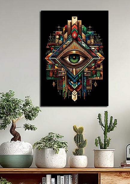 FixArt™ – Tableau métallique avec fixations magnétiques inclues 30 × 42 cm – Image 2
