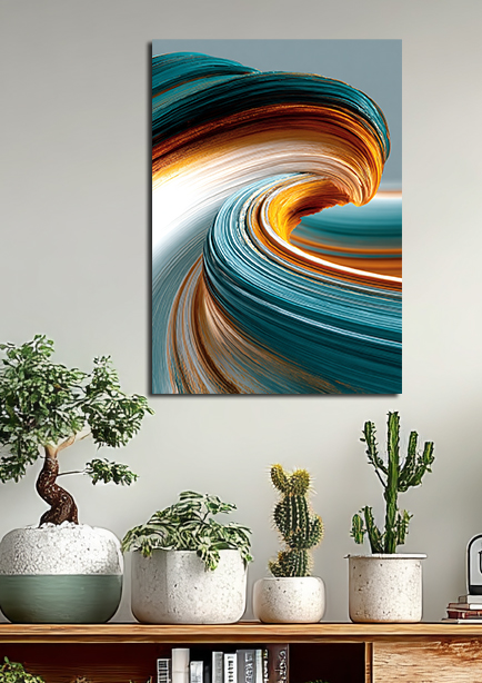 FixArt™ – Tableau métallique avec fixations magnétiques inclues 30 × 42 cm – Image 2