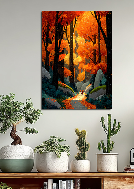FixArt™ – Tableau métallique avec fixations magnétiques inclues 30 × 42 cm – Image 2