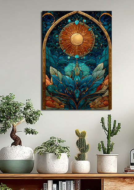 FixArt™ – Tableau métallique avec fixations magnétiques inclues 30 × 42 cm – Image 2