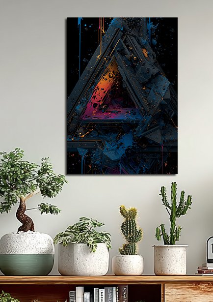 FixArt™ – Tableau métallique avec fixations magnétiques inclues 30 × 42 cm – Image 2