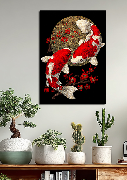 FixArt™ – Tableau métallique avec fixations magnétiques inclues 30 × 42 cm – Image 2
