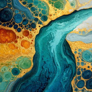 FixArt™ – Tableau métallique avec fixations magnétiques inclues 30 × 42 cm