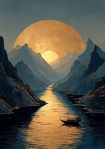 FixArt™ – Tableau métallique avec fixations magnétiques inclues 30 × 42 cm