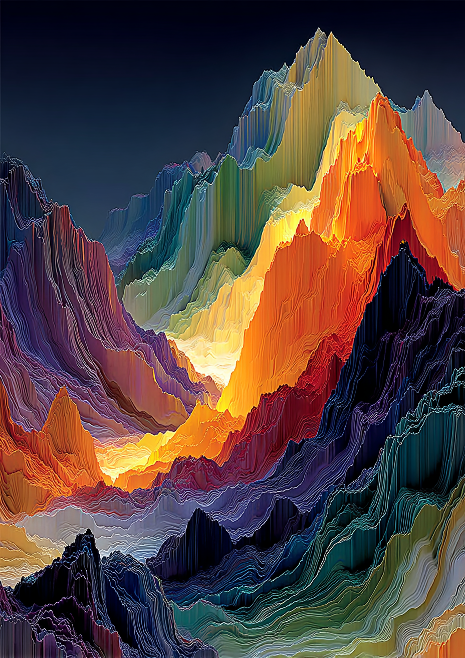 FixArt™ – Tableau métallique avec fixations magnétiques inclues 30 × 42 cm