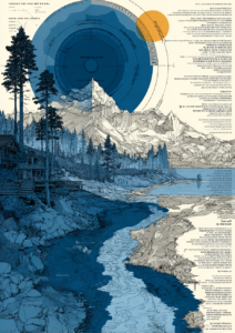 FixArt™ – Tableau métallique avec fixations magnétiques inclues 30 × 42 cm