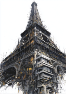 FixArt™ – Tableau métallique avec fixations magnétiques inclues 30 × 42 cm