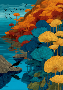 FixArt™ – Tableau métallique avec fixations magnétiques inclues 30 × 42 cm
