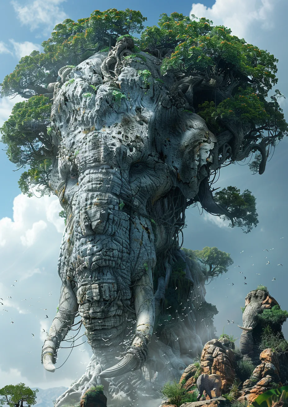 Metal Poster 29.7cm x 42cm Frenchiart elephant CG artwork Fiktiver Charakter Fictional character Mythology Mitologia Mythologie Jungle Selva Dschungel Giungla Extinction Extinción Aussterben Estinzione Colmillo Zanna Tusk African elephant Indian elephant Éléphant indien Elefante africano Elefante indio Elefante Stoßzahn Afrikanischer Elefant Indischer Elefant Elefant elefante indiano Caractère fictif Carattere immaginario Carácter ficticio Illustration CG CG -Kunstwerk Opere d'arte CG Obras de arte CG Défense de la défense Éléphant africain Thumbnail 1