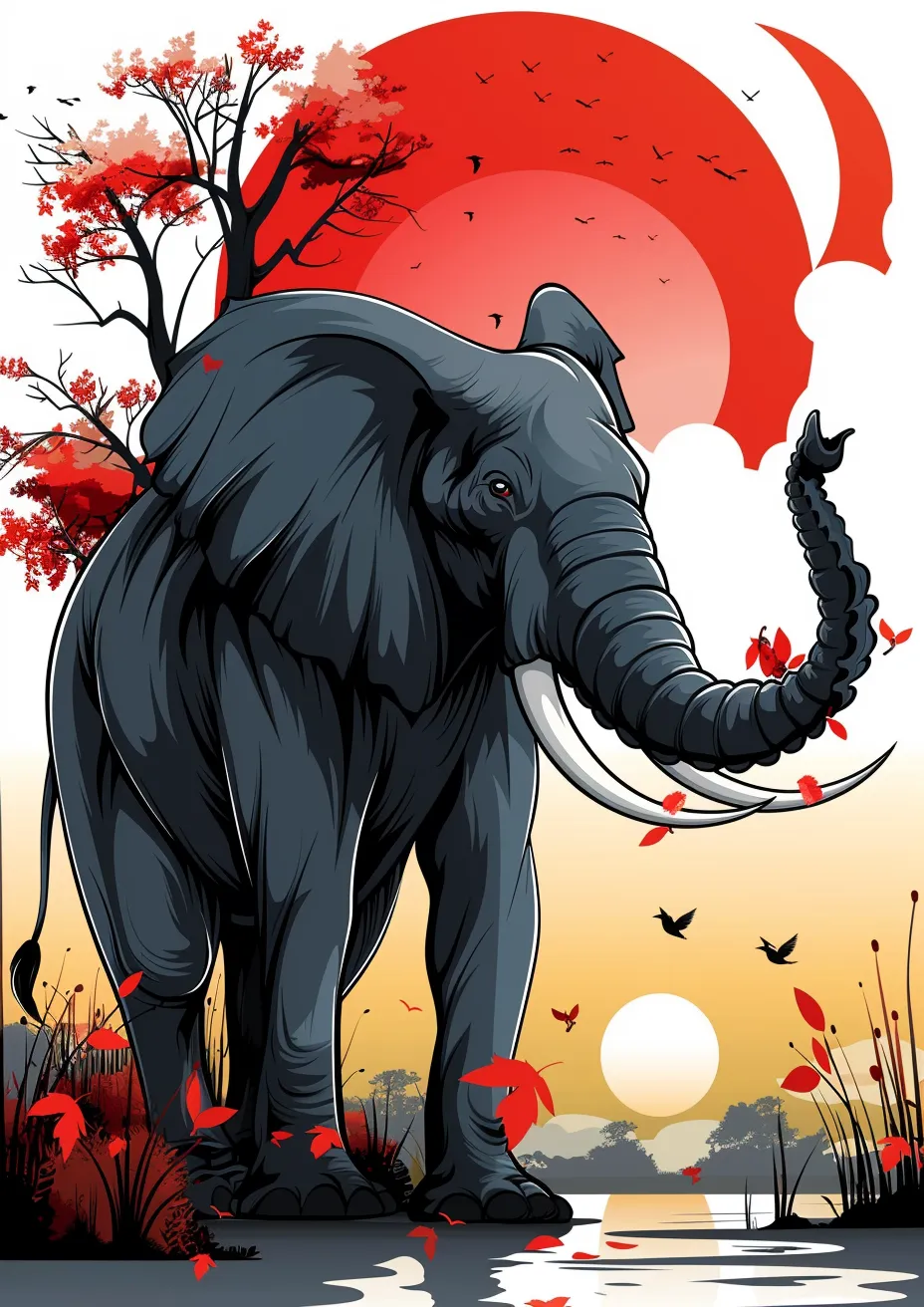 Metal Poster 29.7cm x 42cm Frenchiart elephant animation illustration Animal terrestre Animale terrestre Terrestrial animal Graphique Grafica Grafik Gráficos Graphics Clip art Animazione Animación Ilustración Illustrazione Arbeitstier Animal de travail Animale da lavoro Working animal Colmillo Zanna Tusk African elephant Indian elephant Éléphant indien Elefante africano Elefante indio Elefante Stoßzahn Afrikanischer Elefant Indischer Elefant Elefant elefante indiano Clignotant Clip Animal que trabaja Terrestrisches Tier Défense de la défense Éléphant africain Thumbnail 1