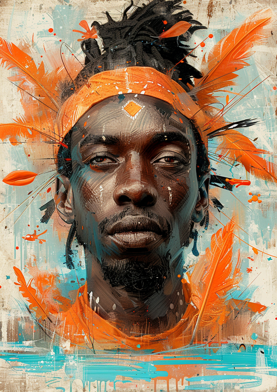 Metal Poster 29.7cm x 42cm Frenchiart orange art portrait illustration Paint Malen Arancia Modern art Arte moderno Art moderne Arte moderna Pintura de arte Art Paint Naranja Pintar Colore Peinture Visual arts Arti visive Bildende Kunst Arts visuels Artes visuales Ilustración Illustrazione Pintura de acuarela Pittura ad acquerello Aquarellmalerei Watercolor painting Painting Arte Pittura Malerei Cuadro Kunst Retrato Porträt Ritratto Vernice d'arte Peinture aquarelle Art Farbe Peinture d'art Thumbnail 1