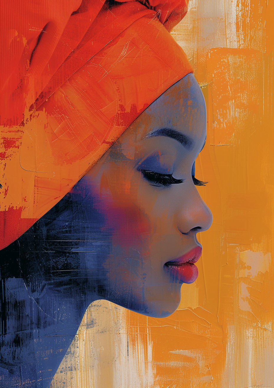 Metal Poster 29.7cm x 42cm Frenchiart orange art portrait Paint Malen Arancia Modern art Arte moderno Art moderne Arte moderna Pintura de arte Art Paint Naranja Pintar Colore Peinture Visual arts Arti visive Bildende Kunst Arts visuels Artes visuales Pintura de acuarela Pittura ad acquerello Aquarellmalerei Watercolor painting Painting Arte Pittura Malerei Cuadro Kunst Retrato Lèvres Labbra Porträt Lips Ritratto Lippen Labios Vernice d'arte Peinture aquarelle Art Farbe Peinture d'art Thumbnail 1