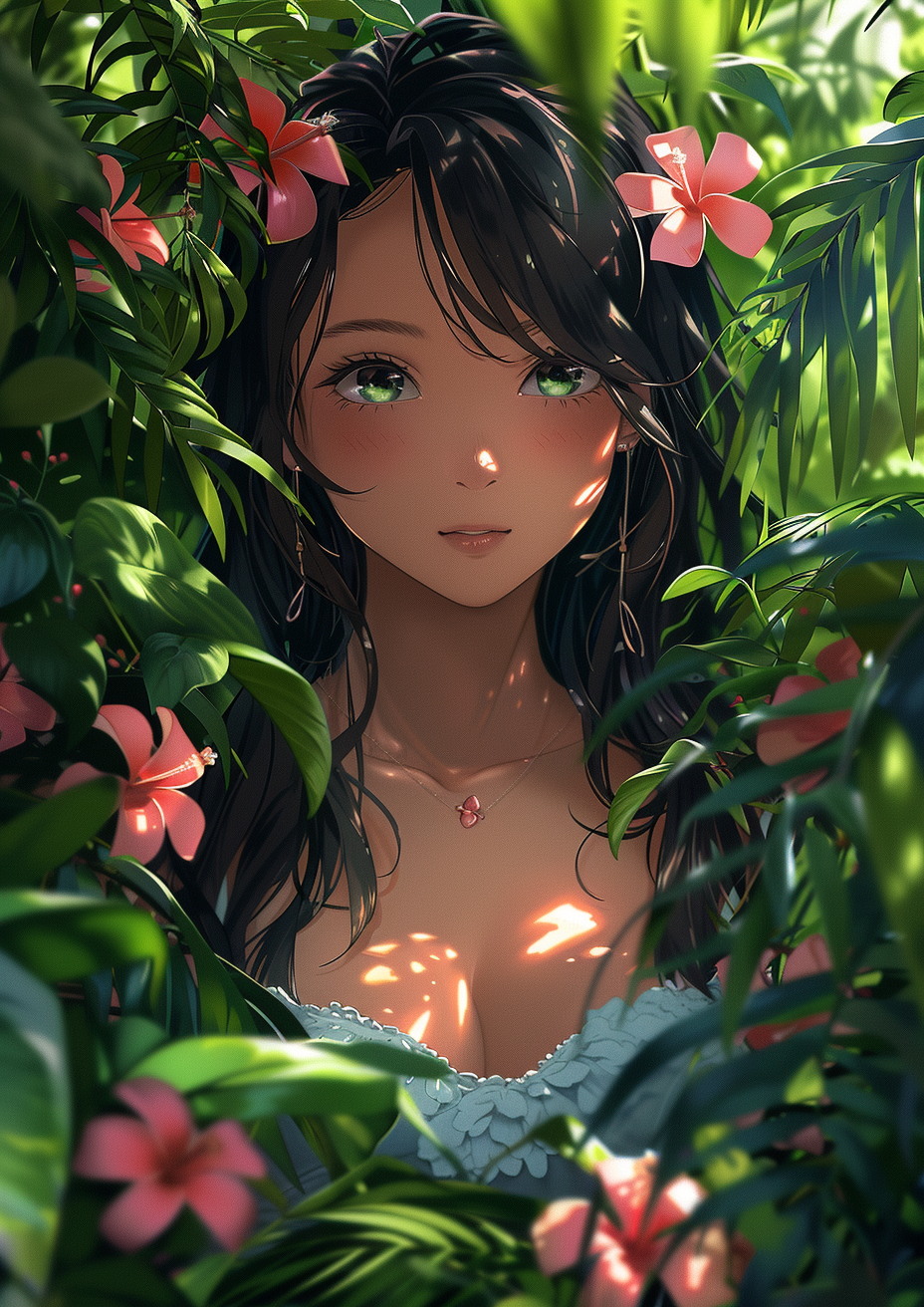Metal Poster 29.7cm x 42cm Frenchiart anime animation CG artwork Ilustraciones generadas por computadora Personaggio immaginario Personaje ficticio Animazione Animación Fiktiver Charakter Personnage fictif CG-Grafik Grafica CG Fictional character Création CG Lange Haare Cheveux longs Cabello largo Long hair Capelli lunghi Acconciatura Schwarze Haare Cheveux noirs Frisur Capelli neri Cabello negro Hairstyle Coiffure Peinado Black hair Taglio Hime Hime cut Coupe Hime Corte de hime Hime-Schnitt Navel Nombril Ombligo Nabel Ombelico Abdomen Addome Thumbnail 1