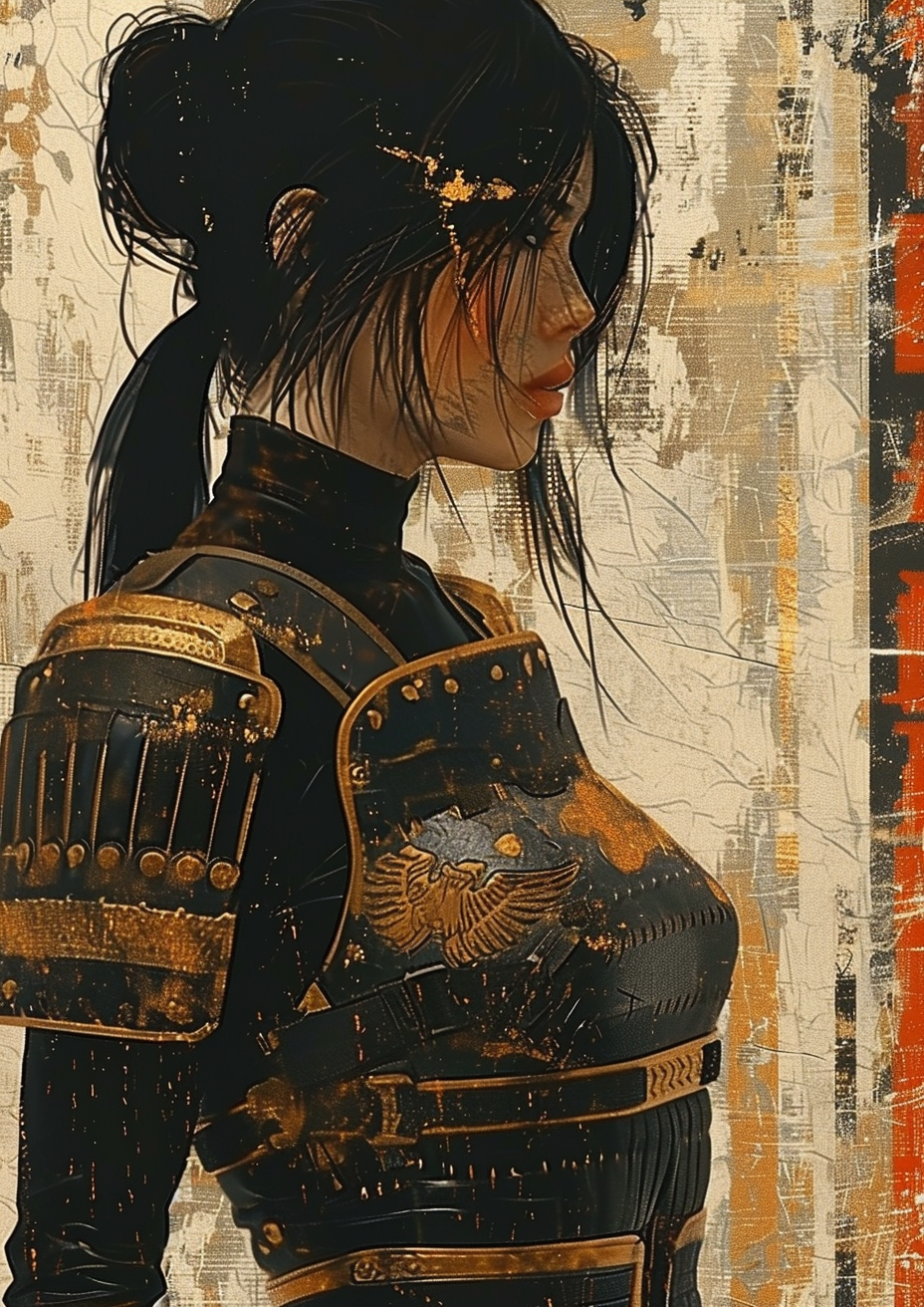 Metal Poster 29.7cm x 42cm Frenchiart CG artwork Ilustraciones generadas por computadora CG-Grafik Grafica CG Création CG Thumbnail 1
