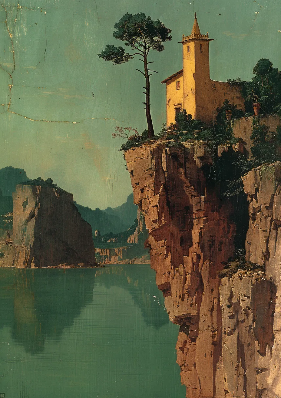 Metal Poster 29.7cm x 42cm Frenchiart cliff cote Paint Malen Pintura de arte Art Paint Pintar Colore Peinture Visual arts Arti visive Bildende Kunst Arts visuels Artes visuales Pintura de acuarela Pittura ad acquerello Aquarellmalerei Watercolor painting Painting Pittura Malerei Cuadro Outcrop Affleurement Afloramiento Aufschluss Affioramento Headland Promontoire Promontorio Landspitze Falaise Acantilado Scogliera Coast Costa Küste Klippe Pierres Piedras Steine Pietre Vernice d'arte Peinture aquarelle Art Farbe Peinture d'art Thumbnail 1