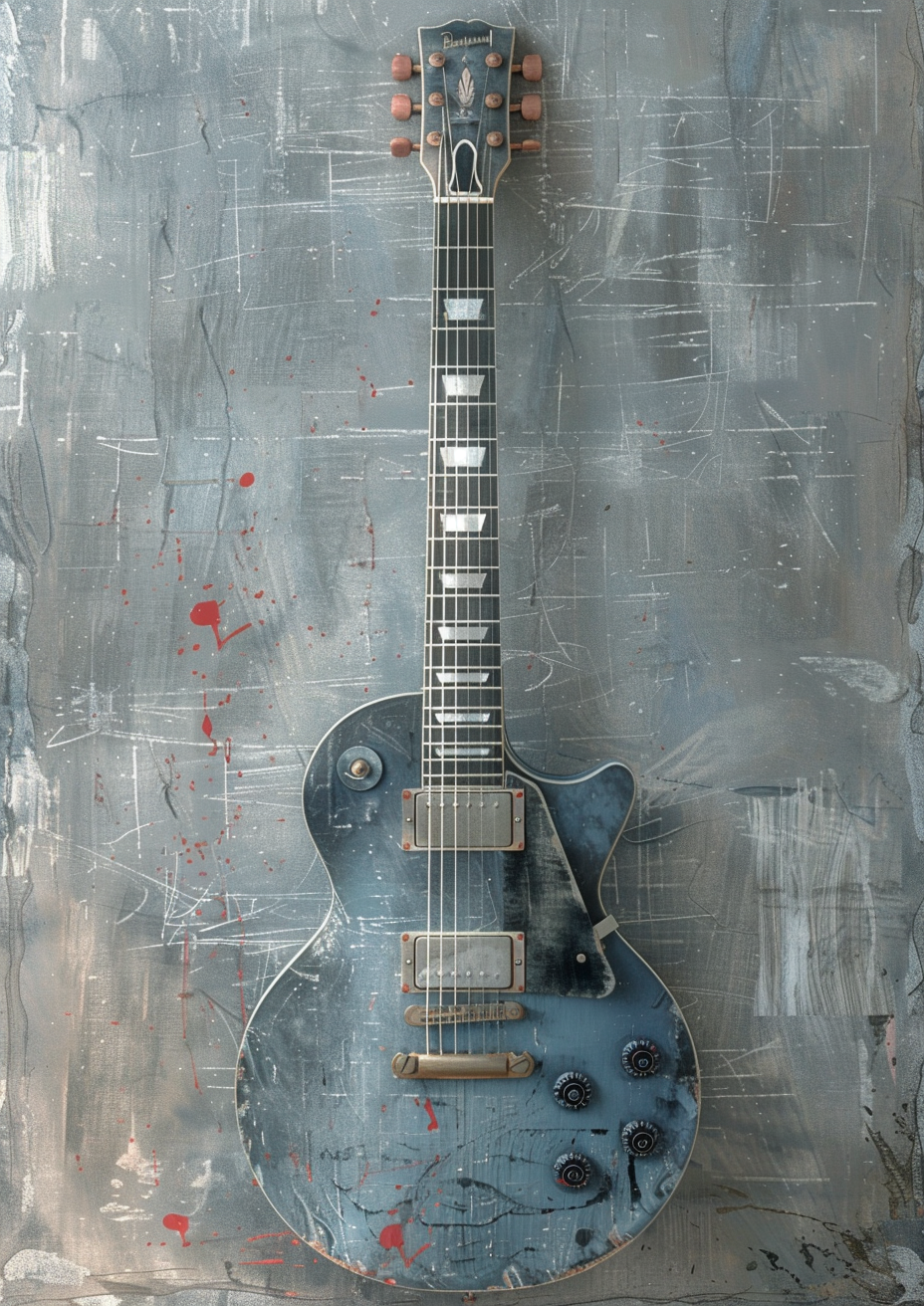Metal Poster 29.7cm x 42cm Frenchiart guitar Still life photography Photographie de nature morte Fotografía de naturaleza muerta Fotografia di natura morta Stilllebenfotografie Silber Silver Argento Plata Argent Still life Natura morta Stillleben Bodegón Nature morte Metal Metall Metallo String instrument Chordophone Musical instrument Instrument à cordes Cordophone Instrument de musique Instrumento de cuerda Cordófono Instrumento musical Saiteninstrument Chordophon Musikinstrument Strumento a corda Strumento musicale Plucked string instrument Instrument à cordes pincées Instrumento de cuerda pulsada Zupfinstrument Strumento a corde pizzicate Guitare Guitarra Gitarre Chitarra Electric guitar Guitare électrique Guitarra eléctrica Elektrische Gitarre Chitarra elettrica Thumbnail 1