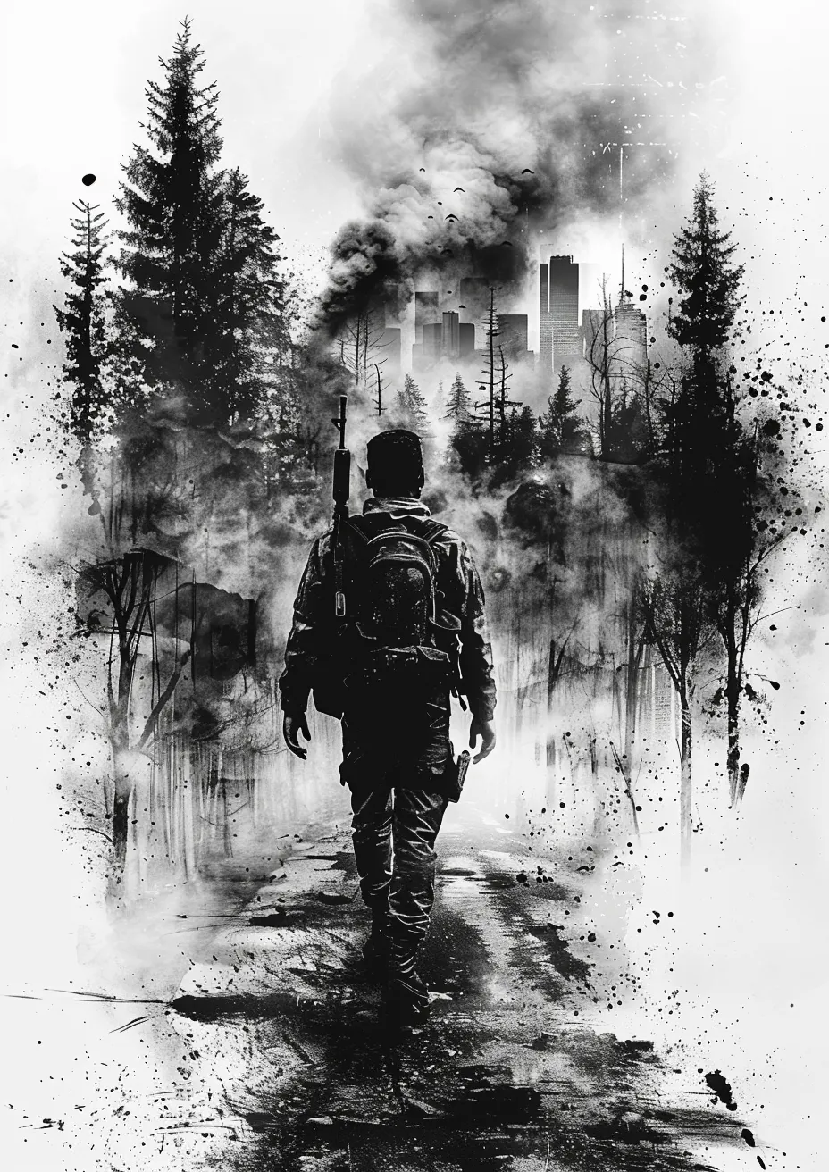 Soldier Monochrome Black and white Military Person Marines