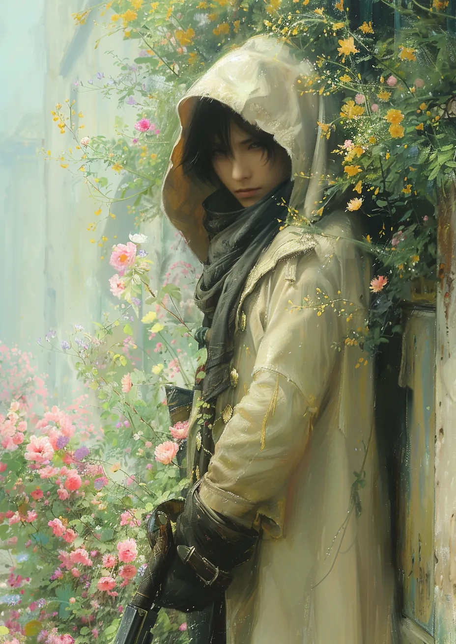 Metal Poster 29.7cm x 42cm Frenchiart Rose Rosa CG artwork Pintura de acuarela Pittura ad acquerello Aquarellmalerei Watercolor painting Costume Kostüm Traje Rose family Hood Capot Capucha Haube Cappuccio Flower bouquet Bouquet de fleurs Ramo de flores Blumenstrauß Peinture aquarelle Illustration CG CG -Kunstwerk Opere d'arte CG Bouquet di fiori Obras de arte CG Famille des roses Rose Familie Familia rosa Famiglia rosa Thumbnail 1
