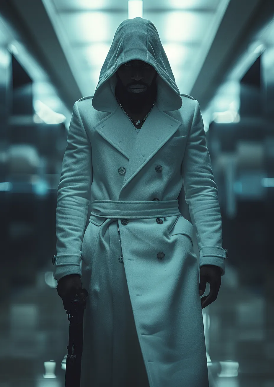 Overcoat Hood Duster Costume Trench coat